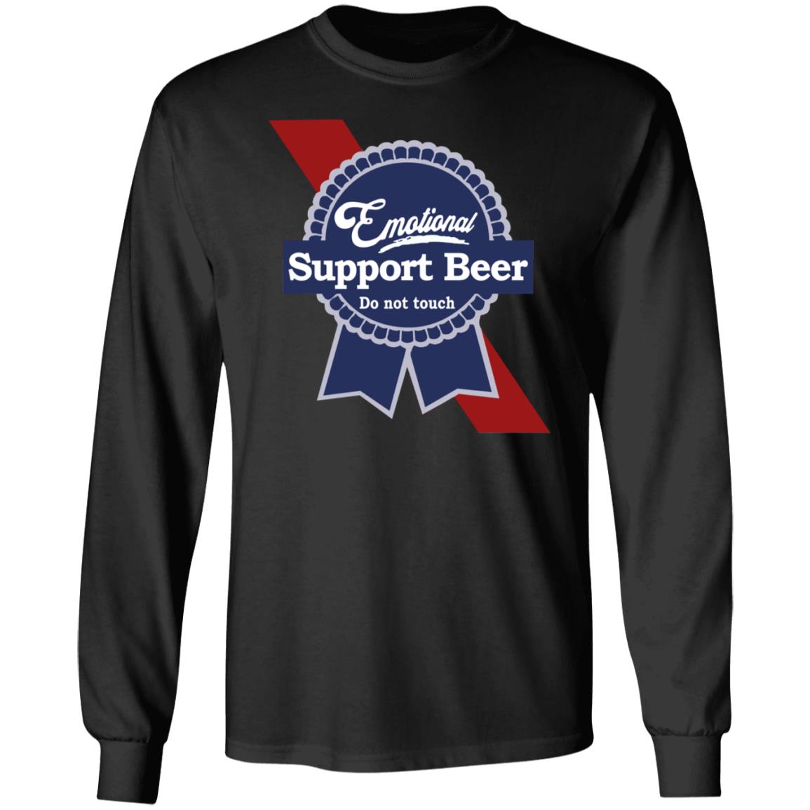 Emotional Support Beer Do Not Touch Shirt - Teechipus