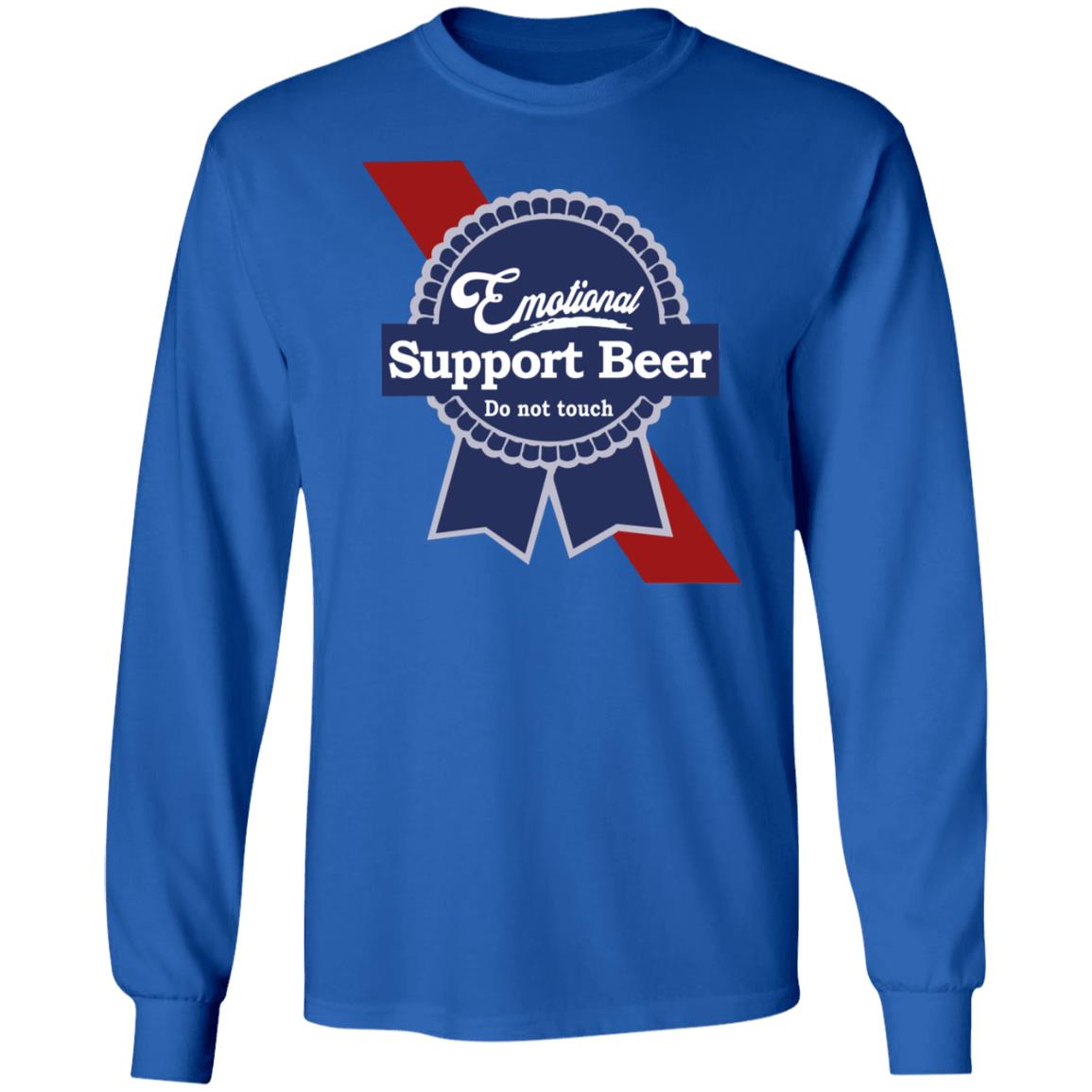 Emotional Support Beer Do Not Touch Shirt - Teechipus