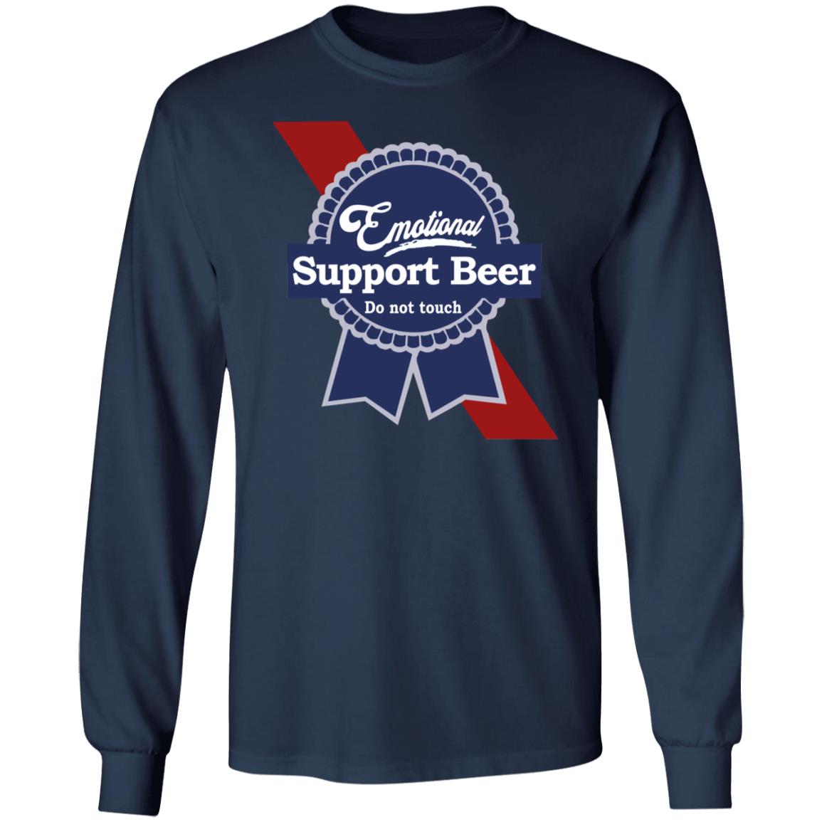 Emotional Support Beer Do Not Touch Shirt - Teechipus