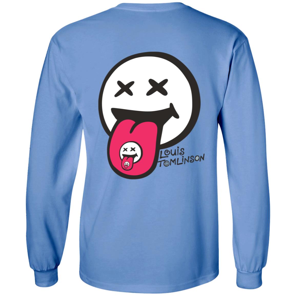 Blue Summer Smiley Hoodie - Teechipus