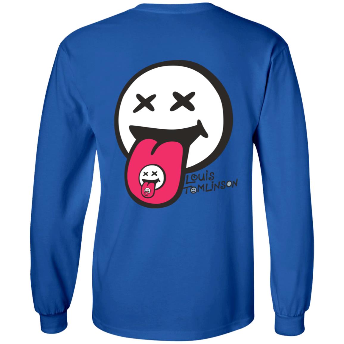 Blue Summer Smiley Hoodie - Teechipus