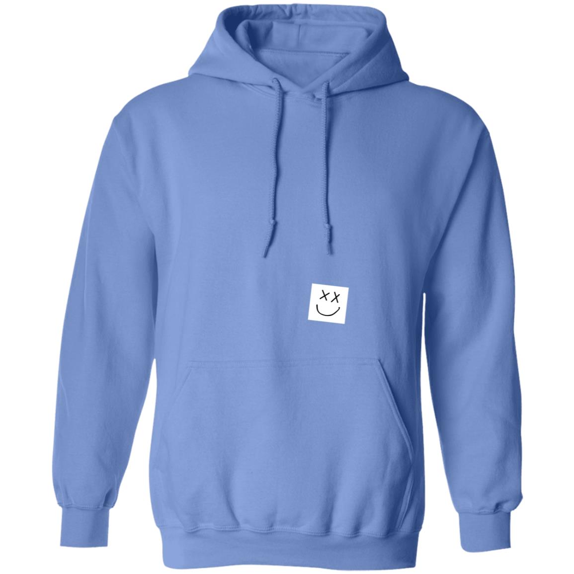 Blue Summer Smiley Hoodie - Teechipus
