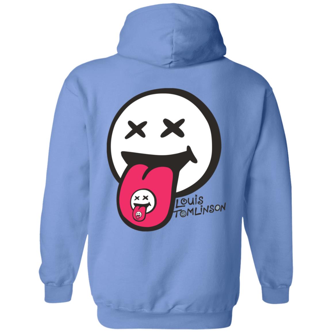 Blue Summer Smiley Hoodie - Teechipus