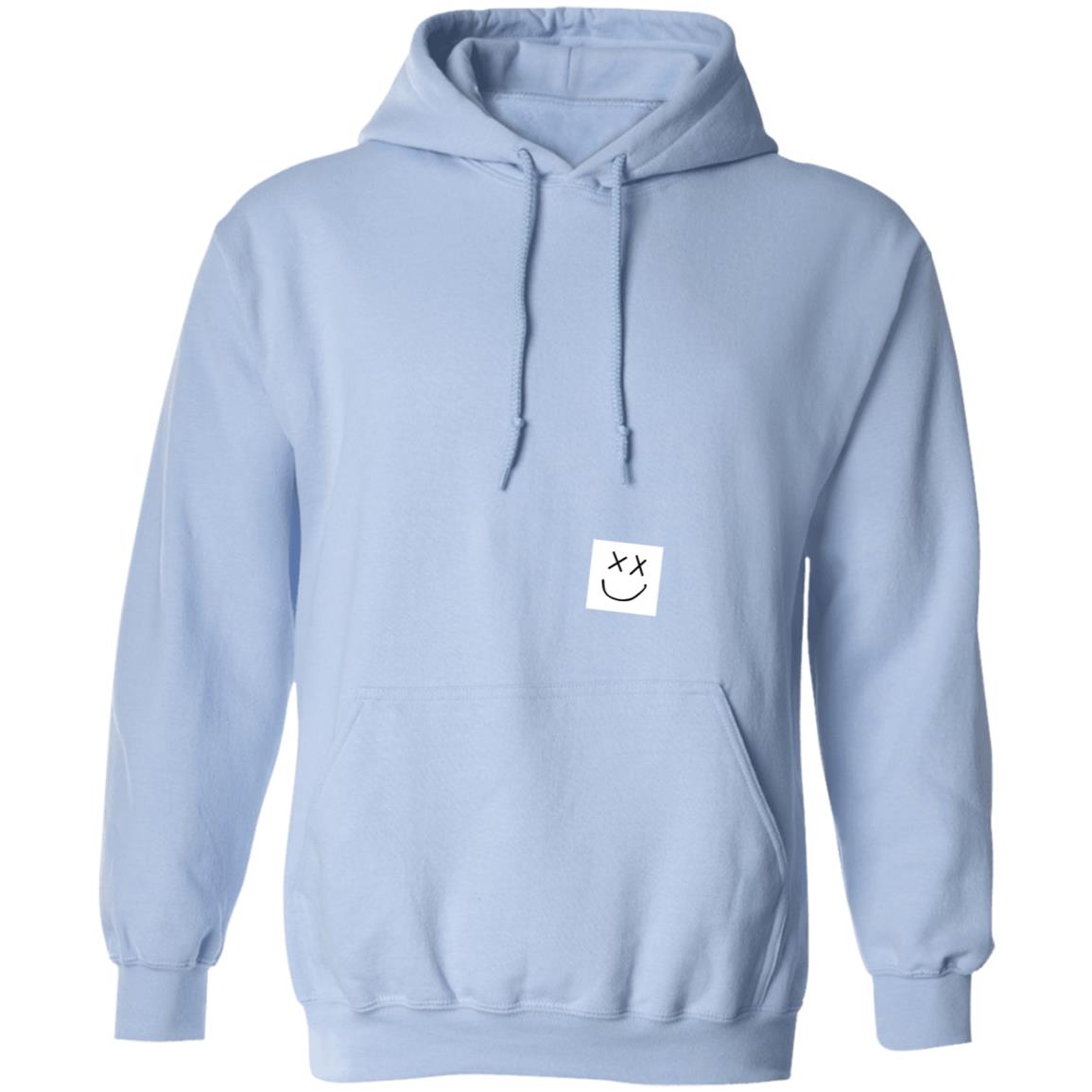 Blue Summer Smiley Hoodie - Teechipus