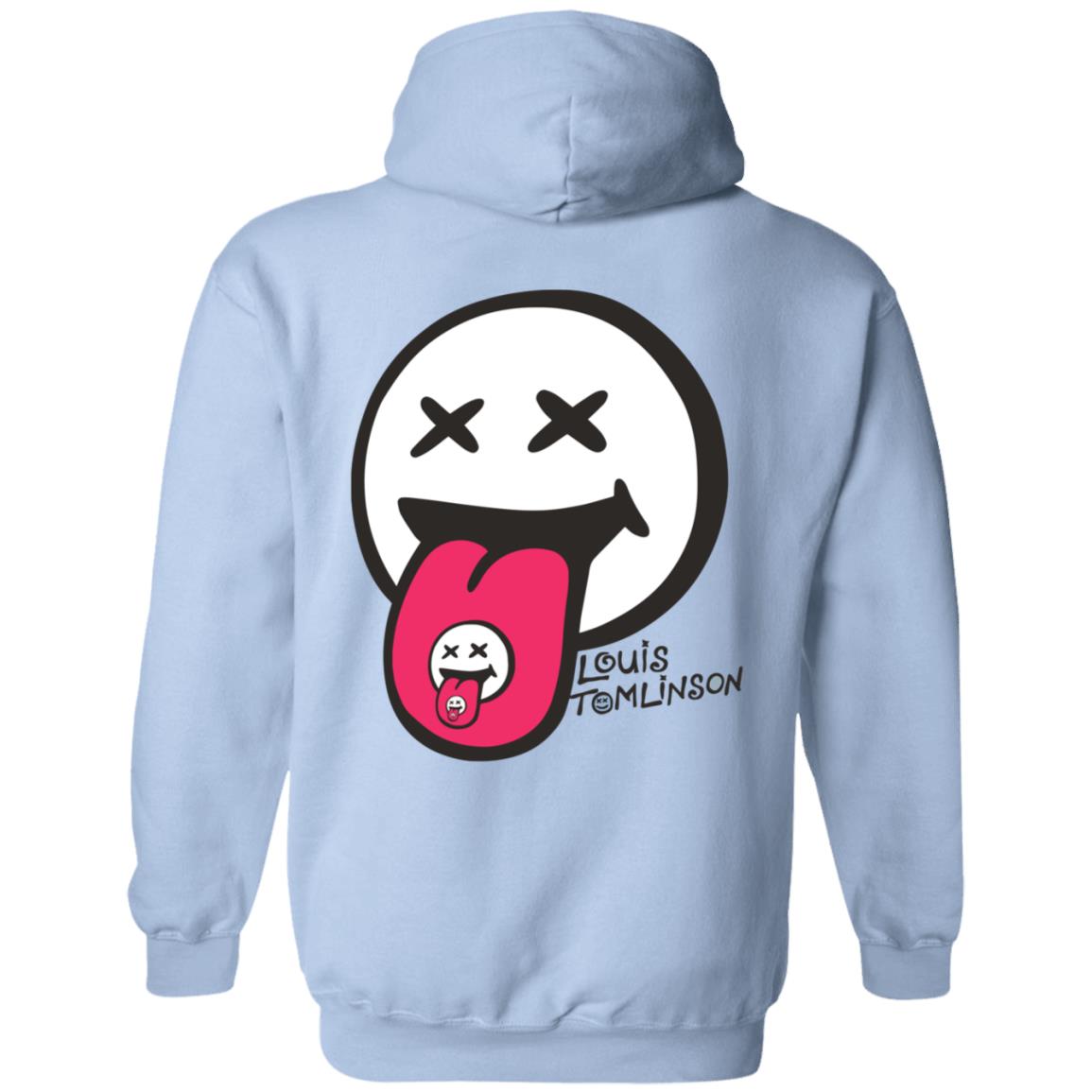 Blue Summer Smiley Hoodie - Teechipus