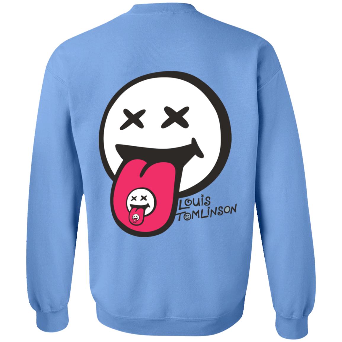 Blue Summer Smiley Hoodie - Teechipus