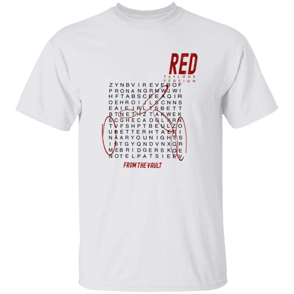 Red Taylor's Version All Too Well Ten Minute Version Shirt - Teechipus