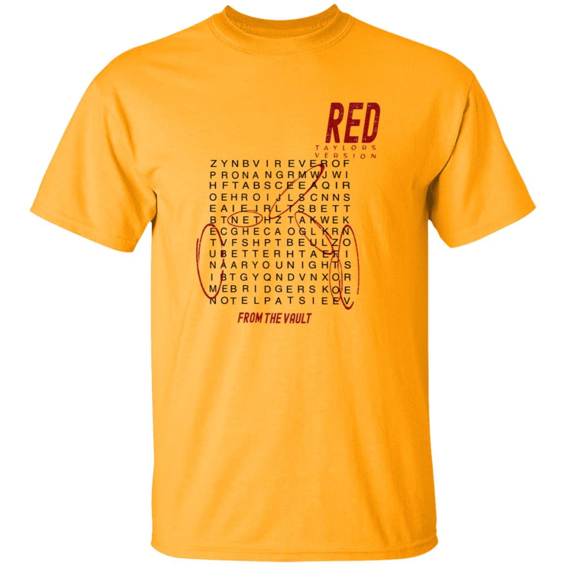 Red Taylor's Version All Too Well Ten Minute Version Shirt - Teechipus