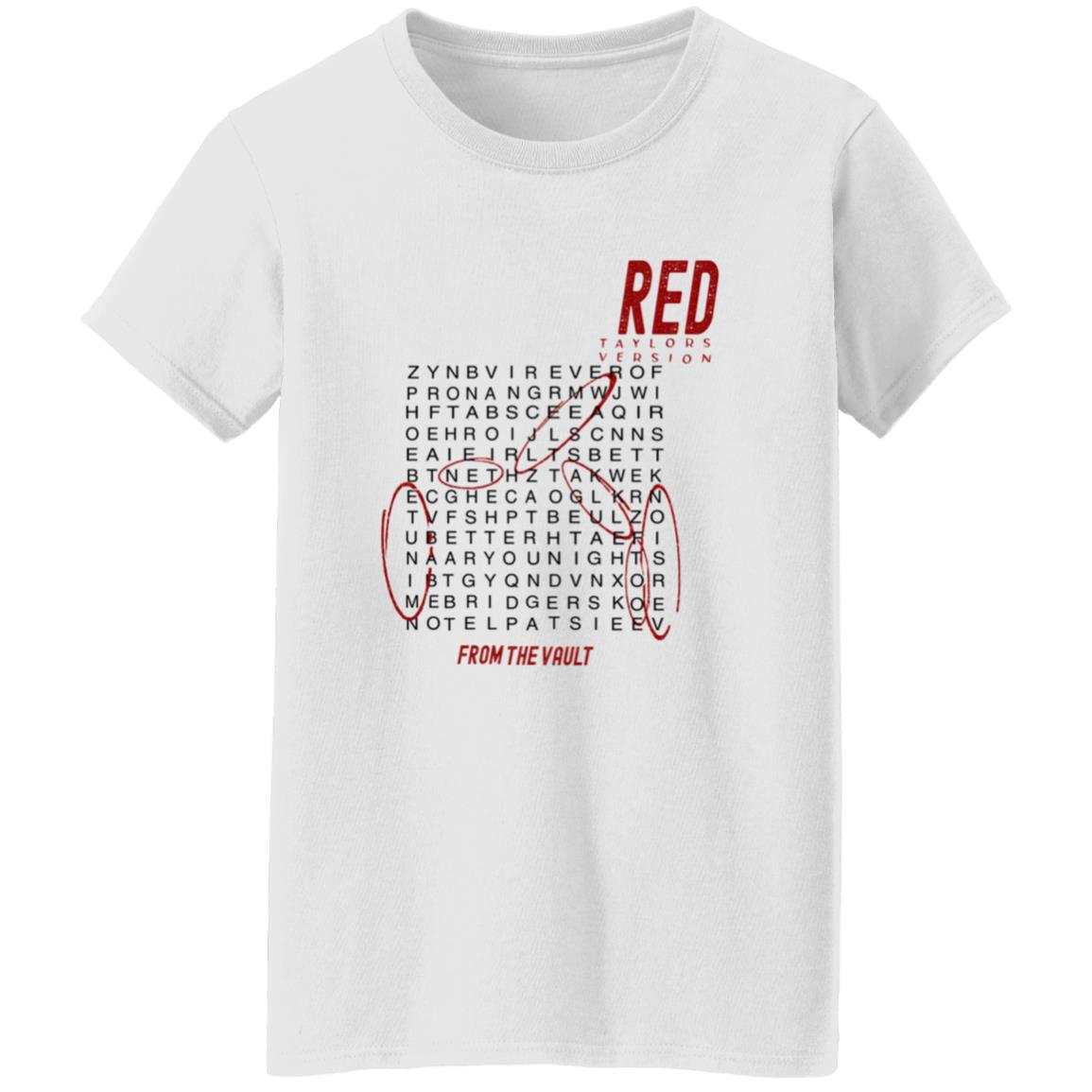Red Taylor's Version All Too Well Ten Minute Version Shirt - Teechipus