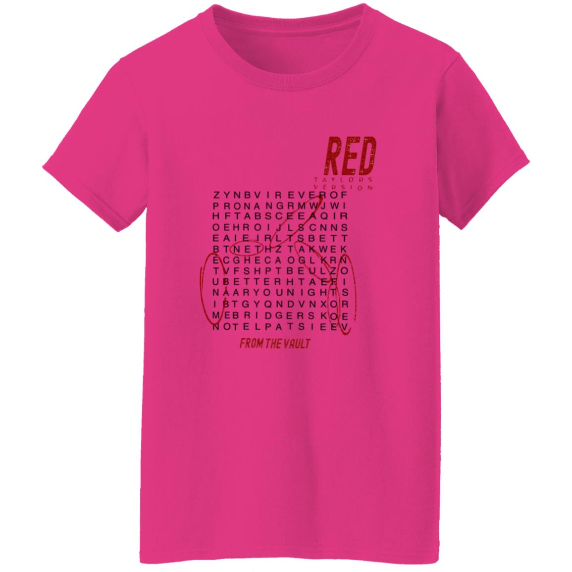 Red Taylor's Version All Too Well Ten Minute Version Shirt - Teechipus