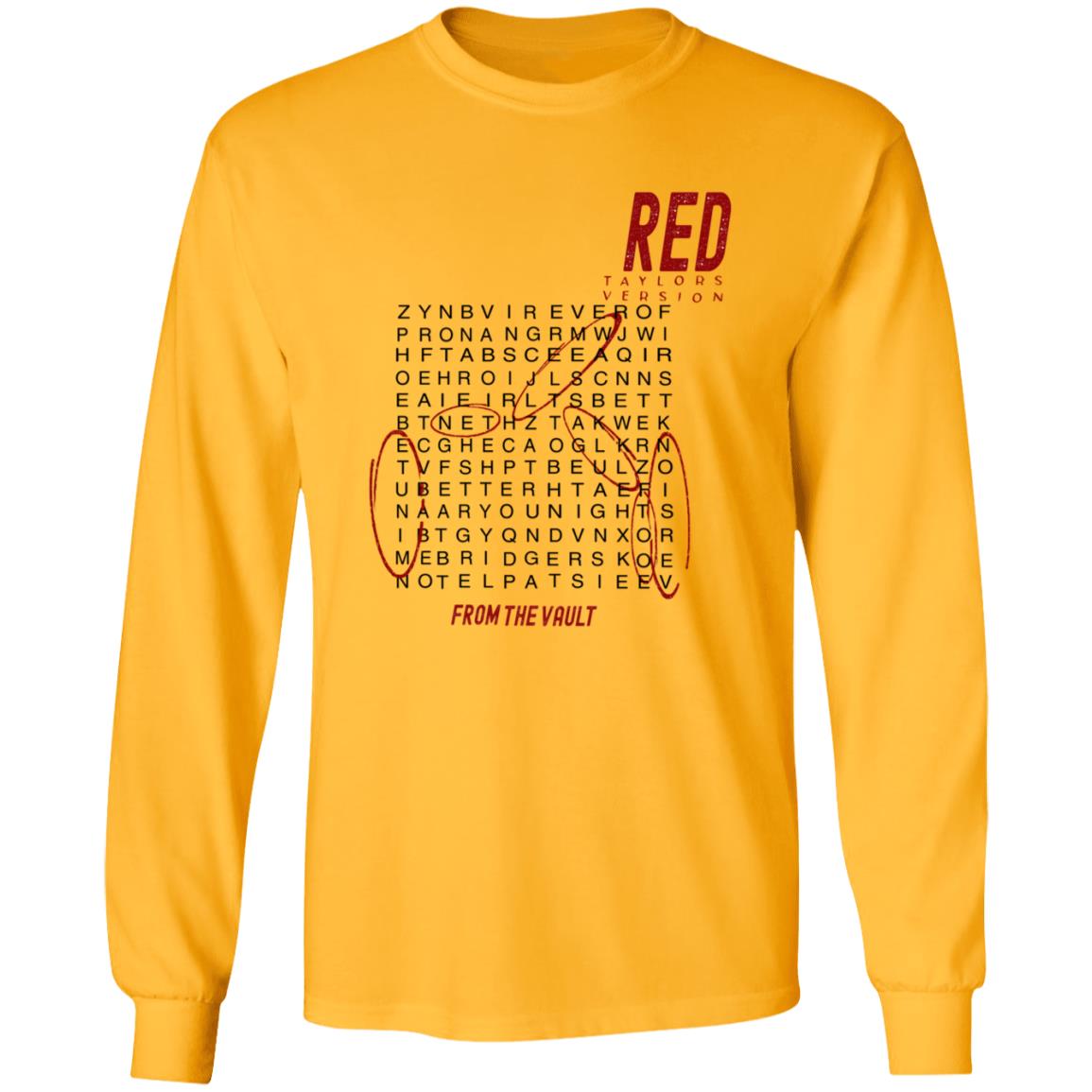 Red Taylor's Version All Too Well Ten Minute Version Shirt - Teechipus