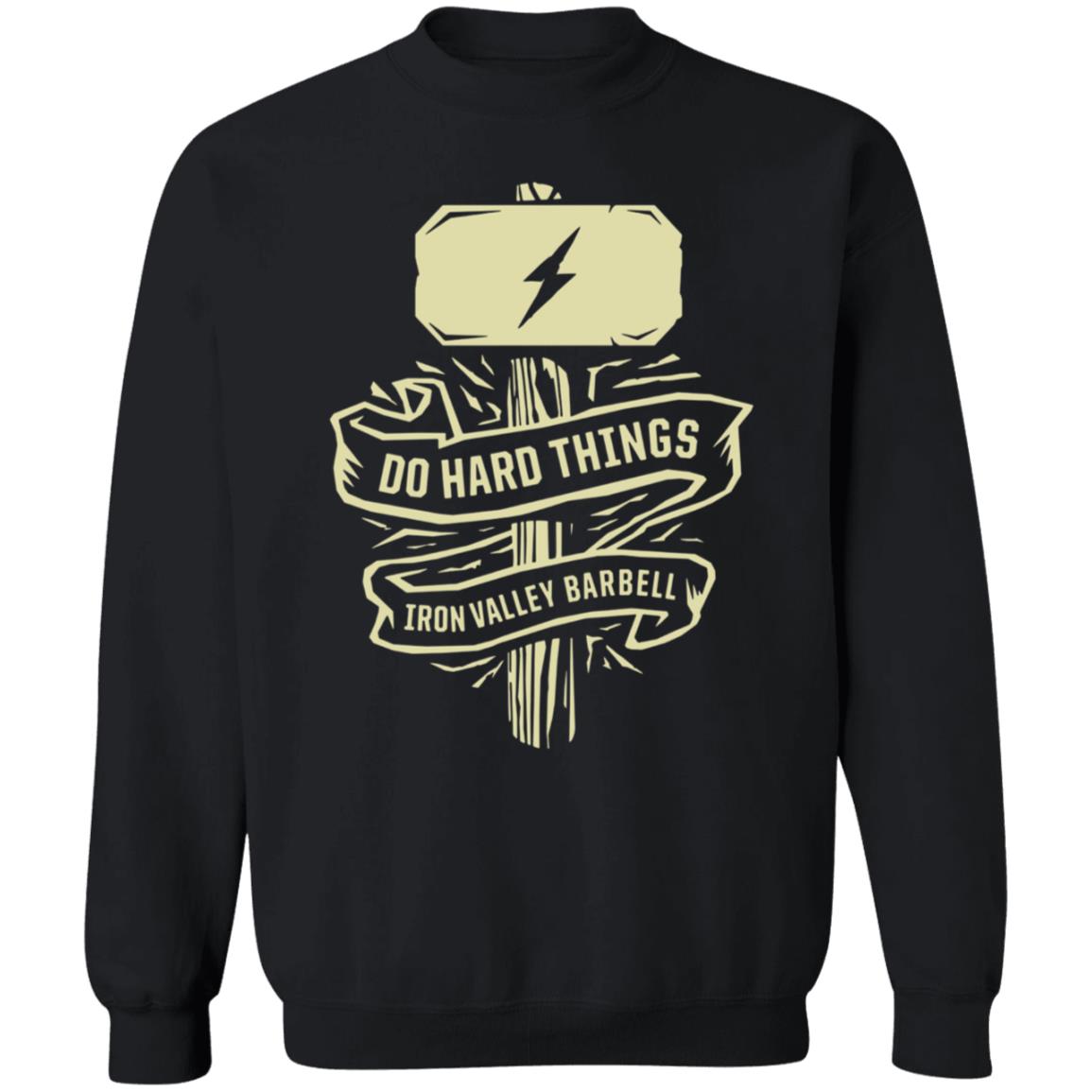 Do Hard Things Iron Valley Barbell Shirt - Teechipus