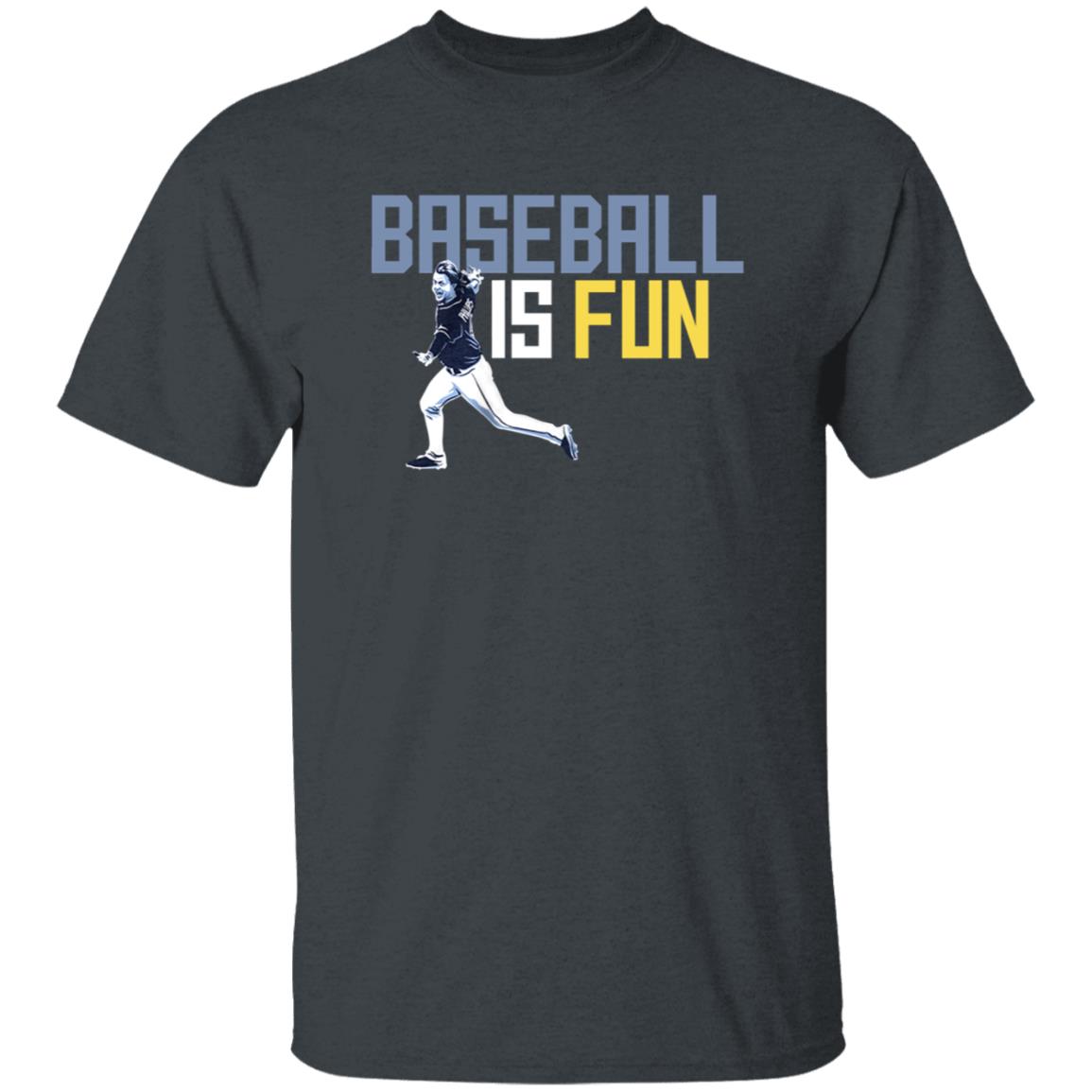 Baseball Is Fun Shirt Brett Phillips - Teechipus