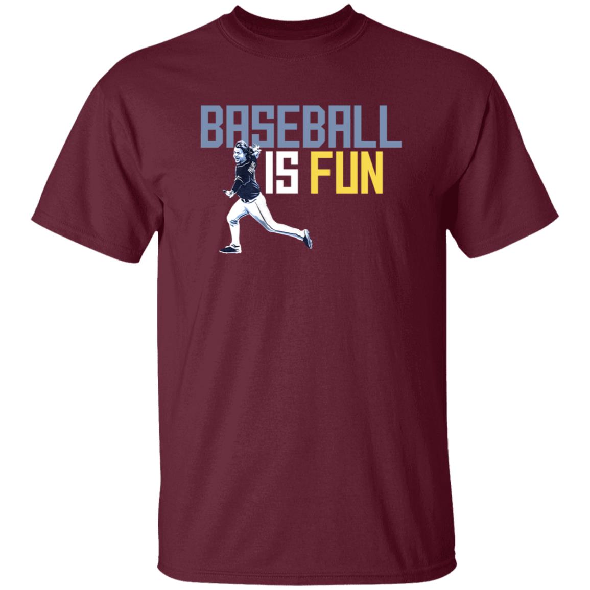 Baseball Is Fun Shirt Brett Phillips - Teechipus