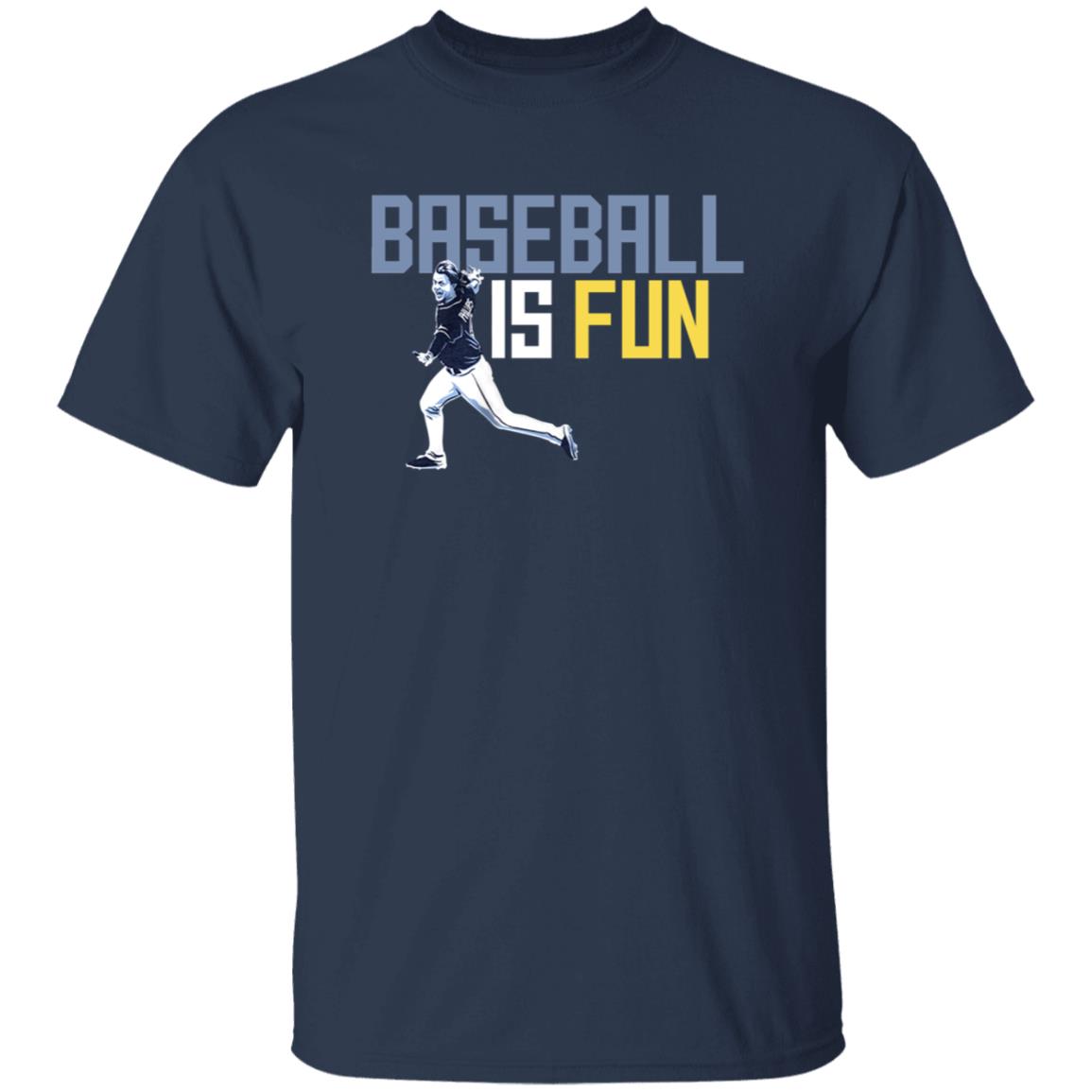 Baseball Is Fun Shirt Brett Phillips - Teechipus