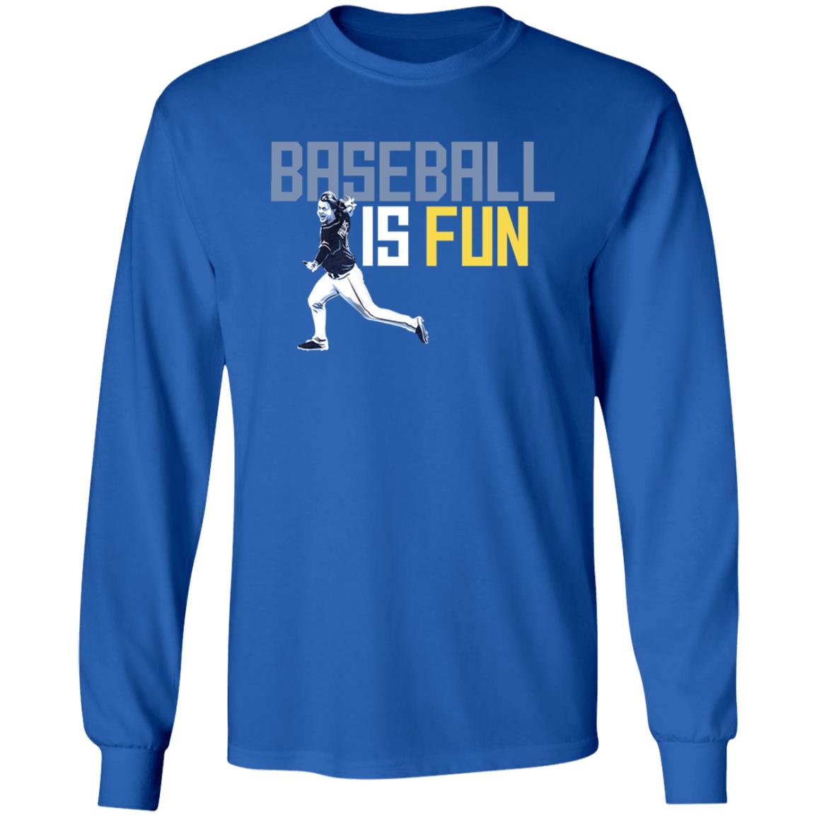 Baseball Is Fun Shirt Brett Phillips - Teechipus
