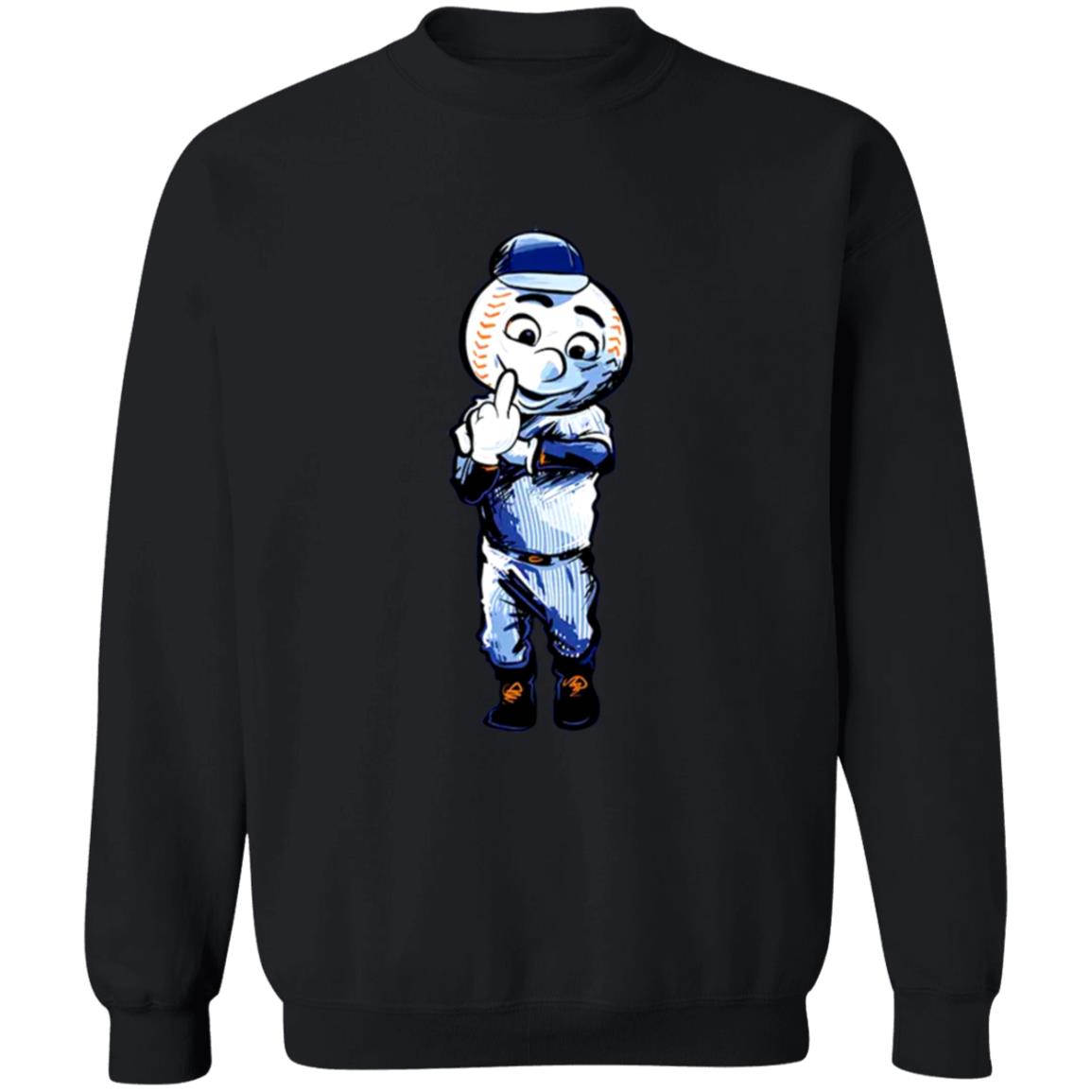 New York Mets Baseball Team Mascot Middle Finger T Shirt - Teechipus