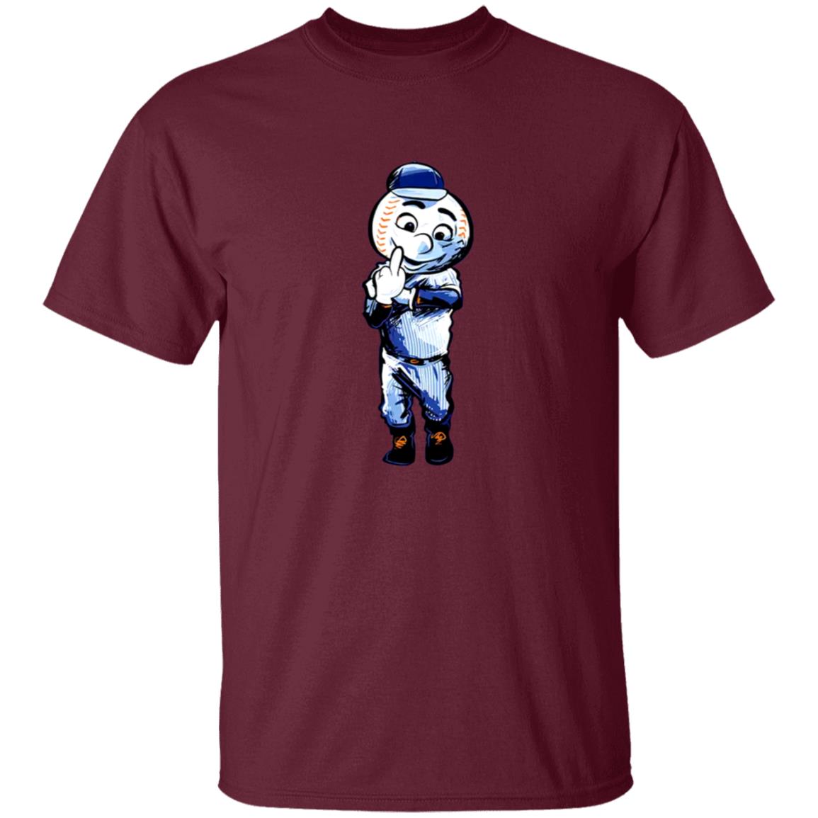 New York Mets Baseball Team Mascot Middle Finger T Shirt - Teechipus