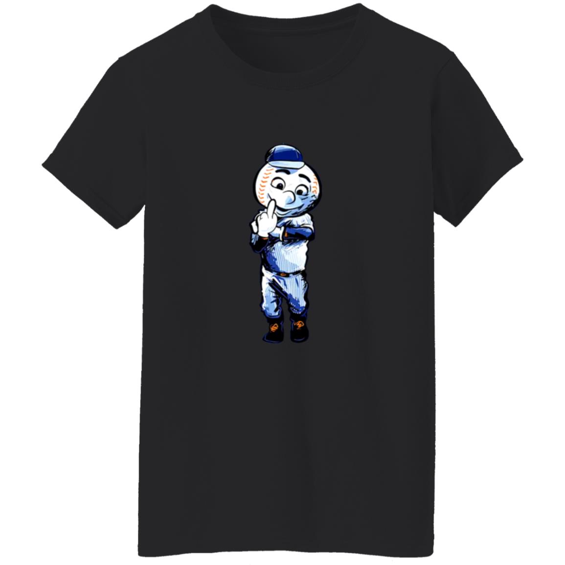New York Mets Baseball Team Mascot Middle Finger T Shirt - Teechipus