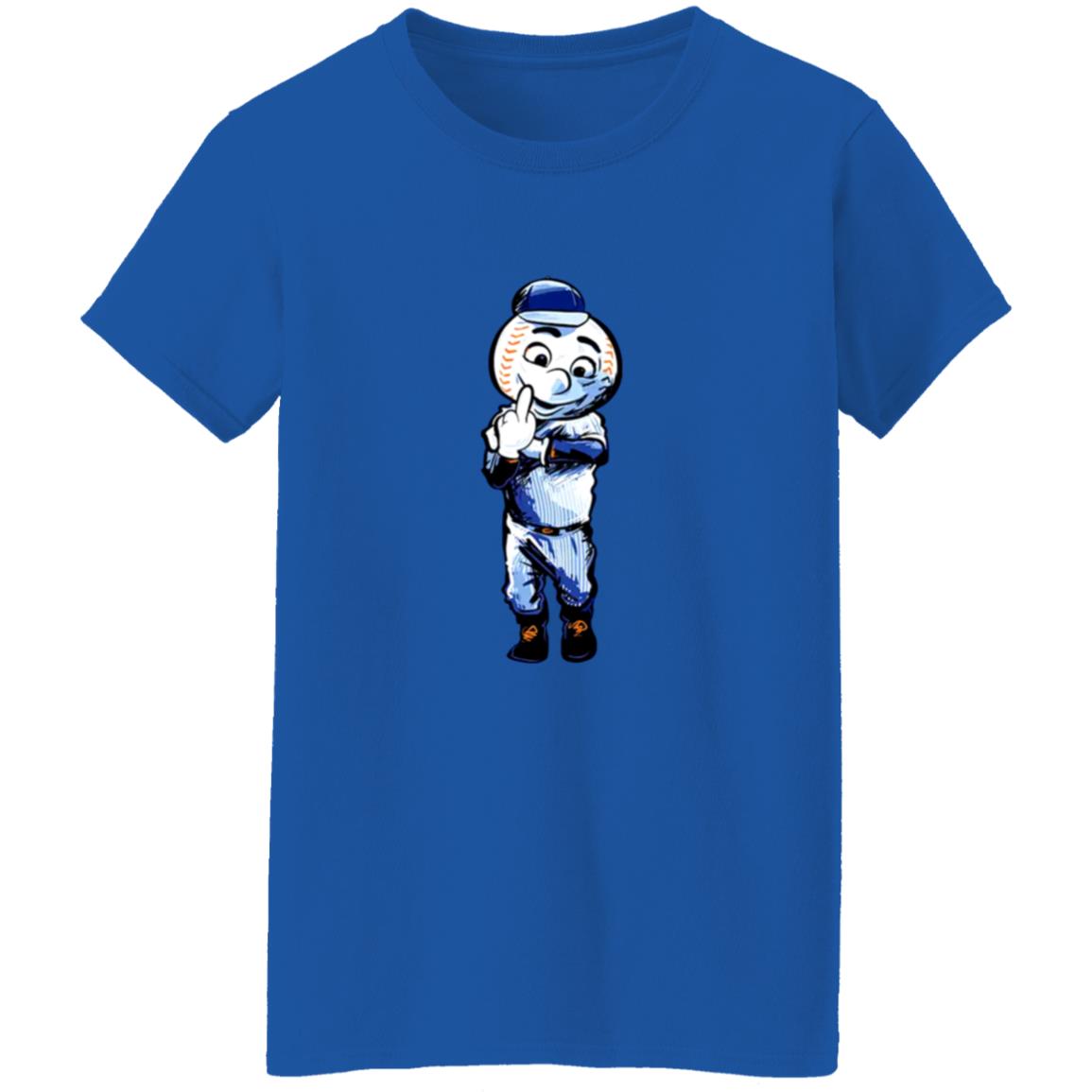 New York Mets Baseball Team Mascot Middle Finger T Shirt - Teechipus