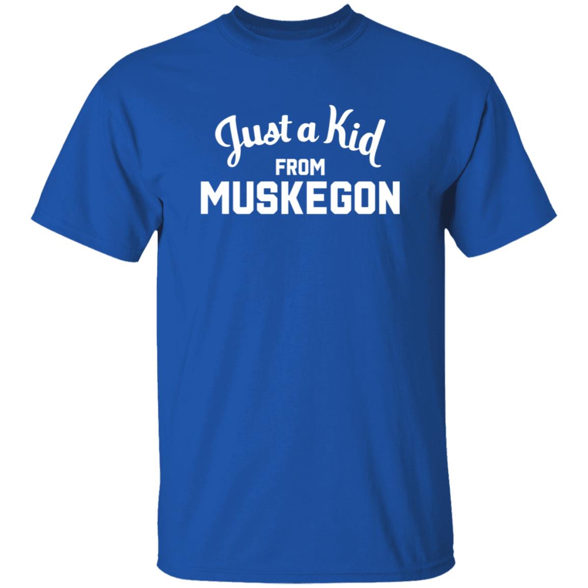 Just A Kid From Muskegon Shirt - Teechipus