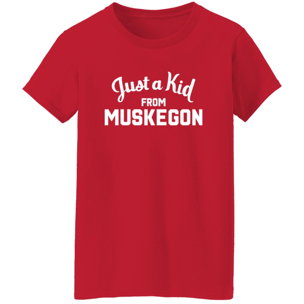 Just A Kid From Muskegon Shirt - Teechipus