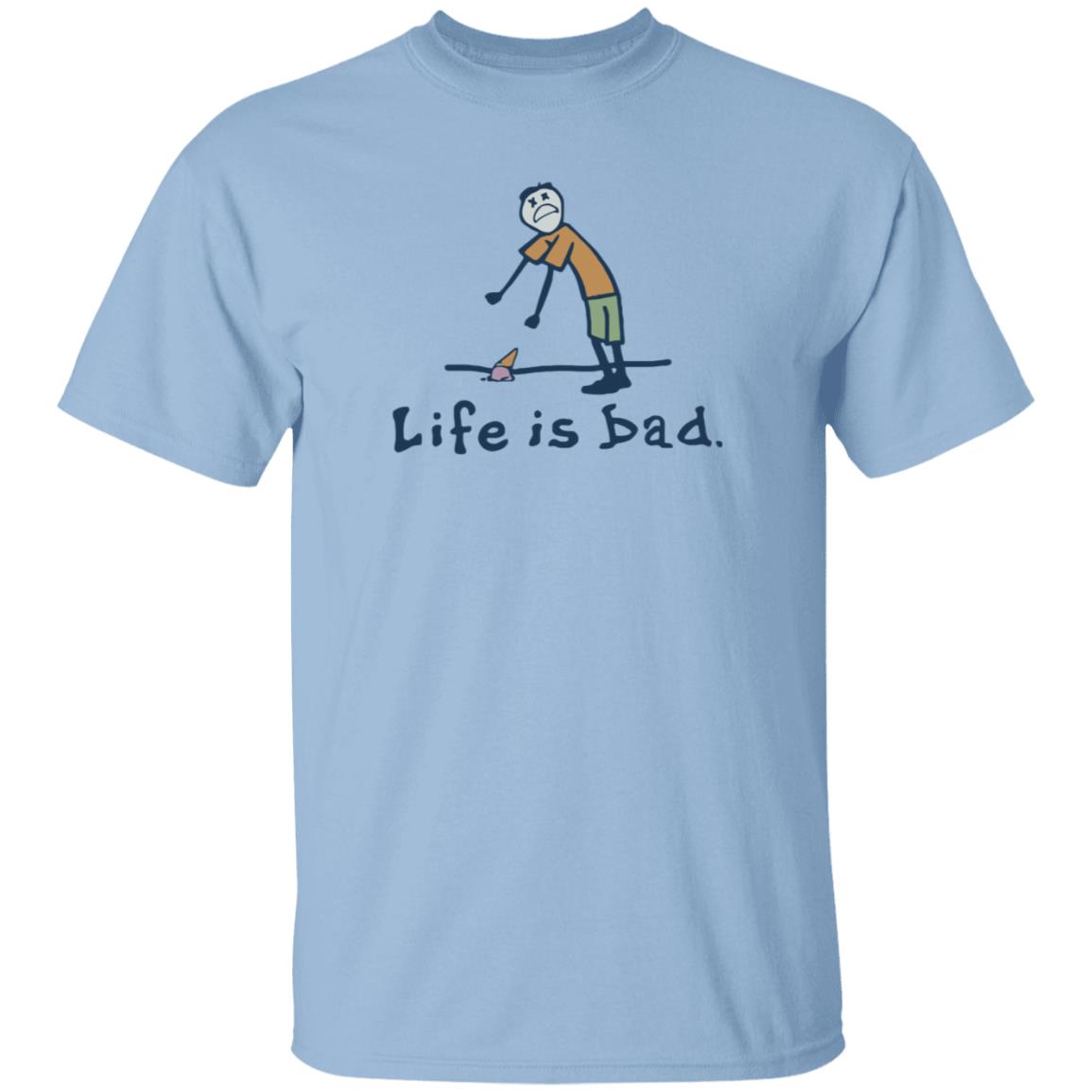 Rosscreations Merch Life Is Bad Shirt - Teechipus