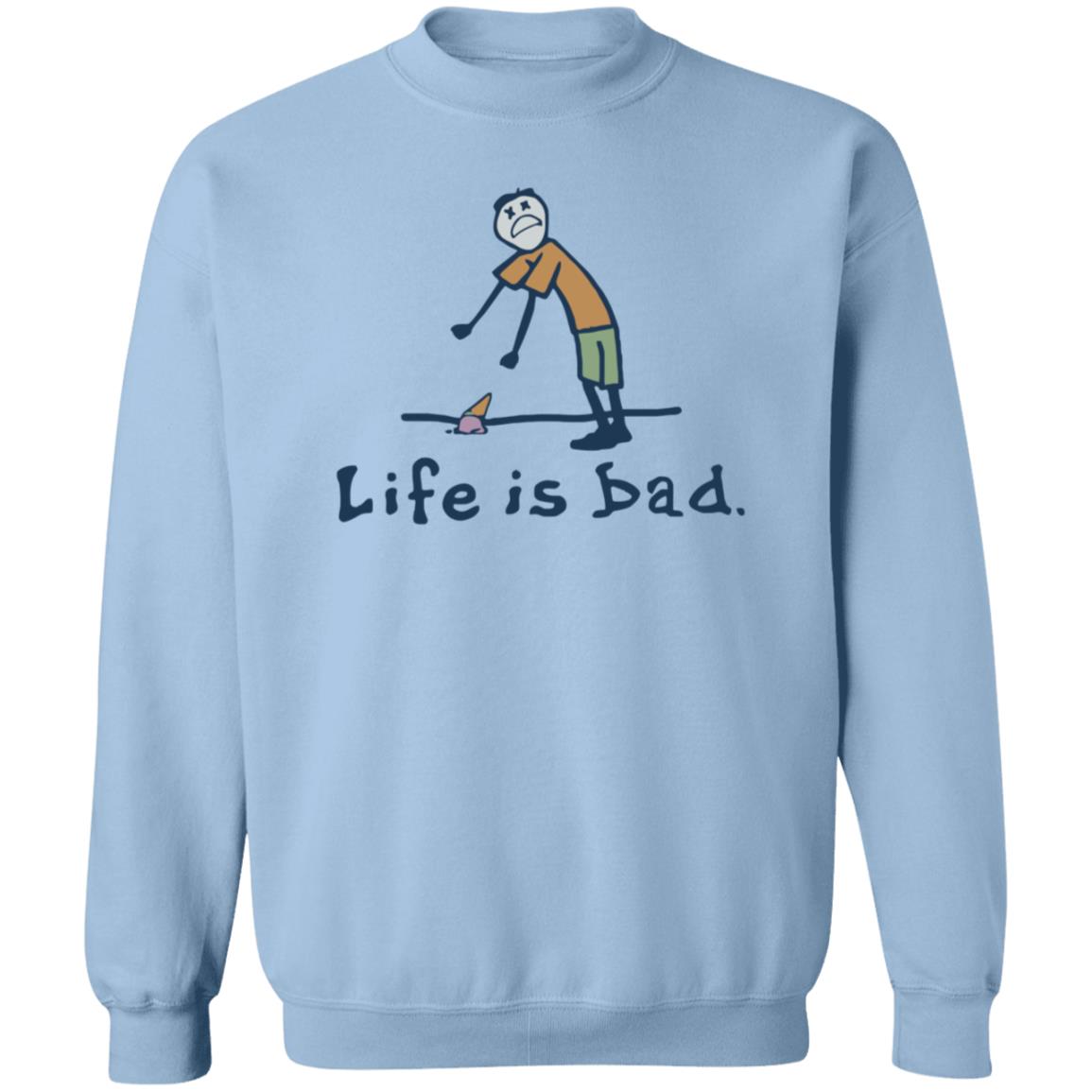 Rosscreations Merch Life Is Bad Shirt - Teechipus
