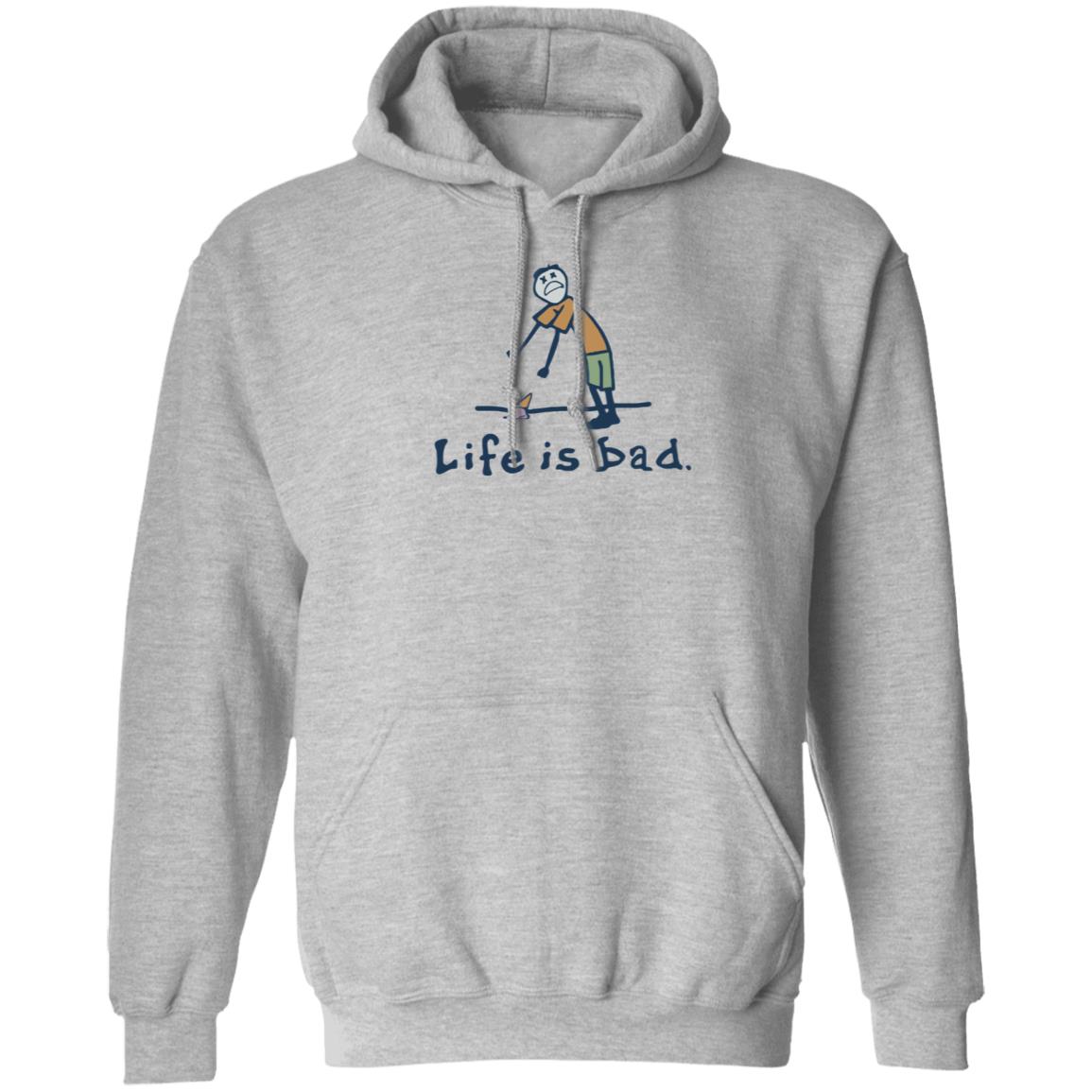 Rosscreations Merch Life Is Bad Shirt - Teechipus