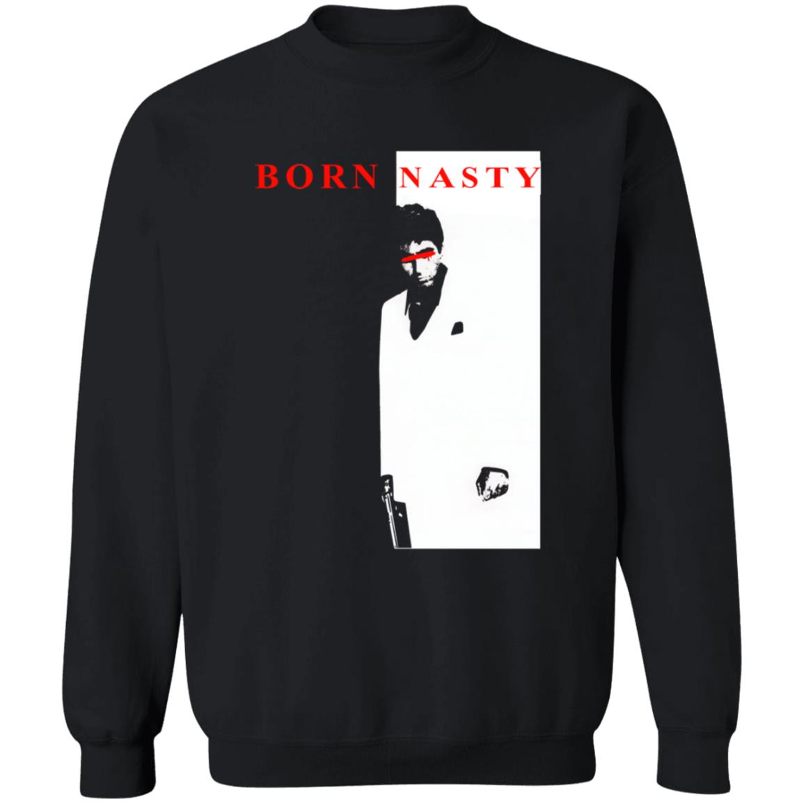 Born Nasty Shirt Bornnasty Merch Welcome 2 The Trenches Black White T-Shirt - Teechipus