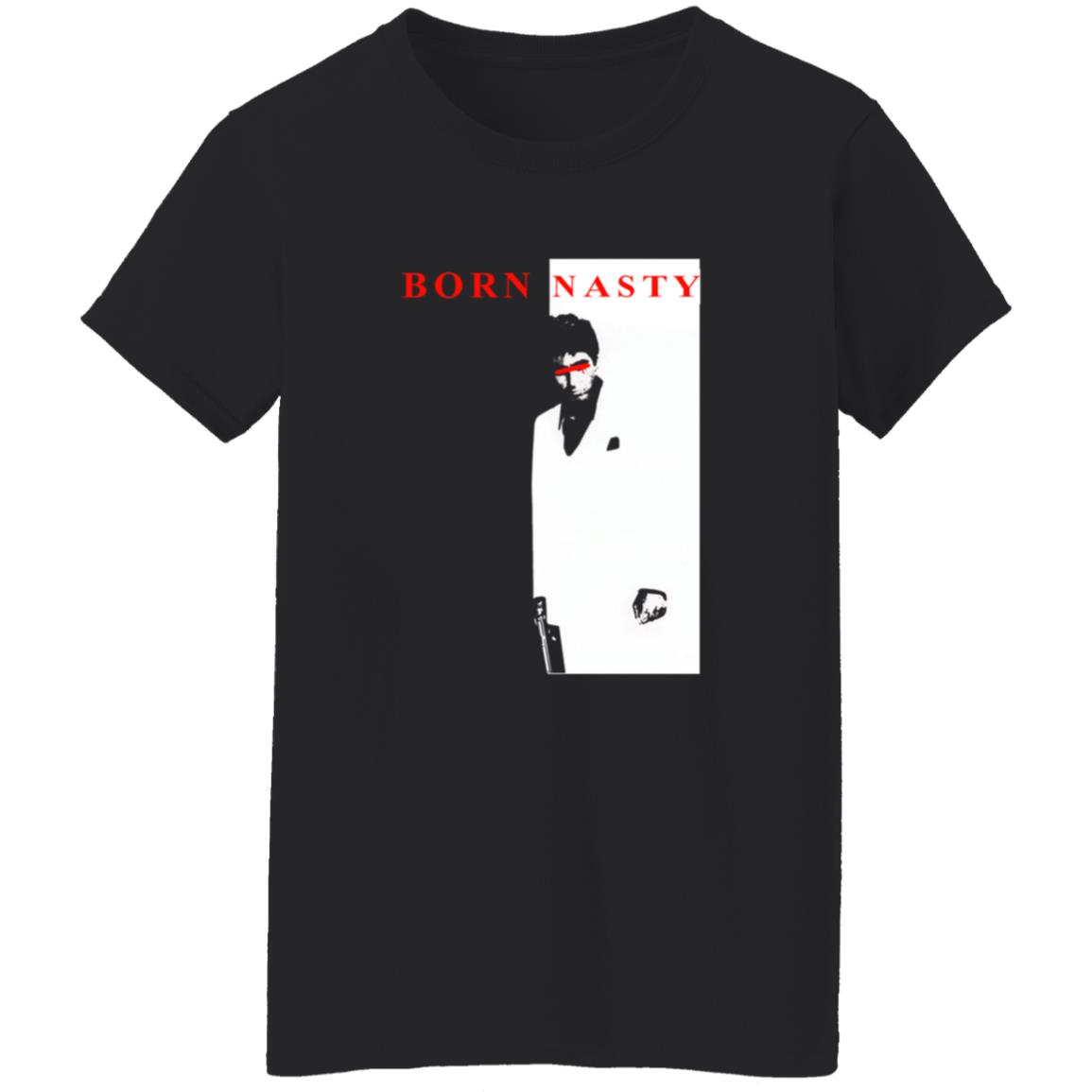 Born Nasty Shirt Bornnasty Merch Welcome 2 The Trenches Black White T-Shirt - Teechipus