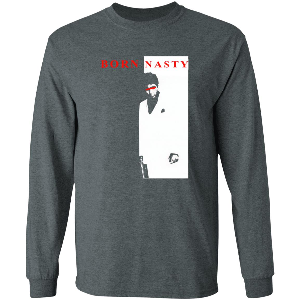 Born Nasty Shirt Bornnasty Merch Welcome 2 The Trenches Black White T-Shirt - Teechipus