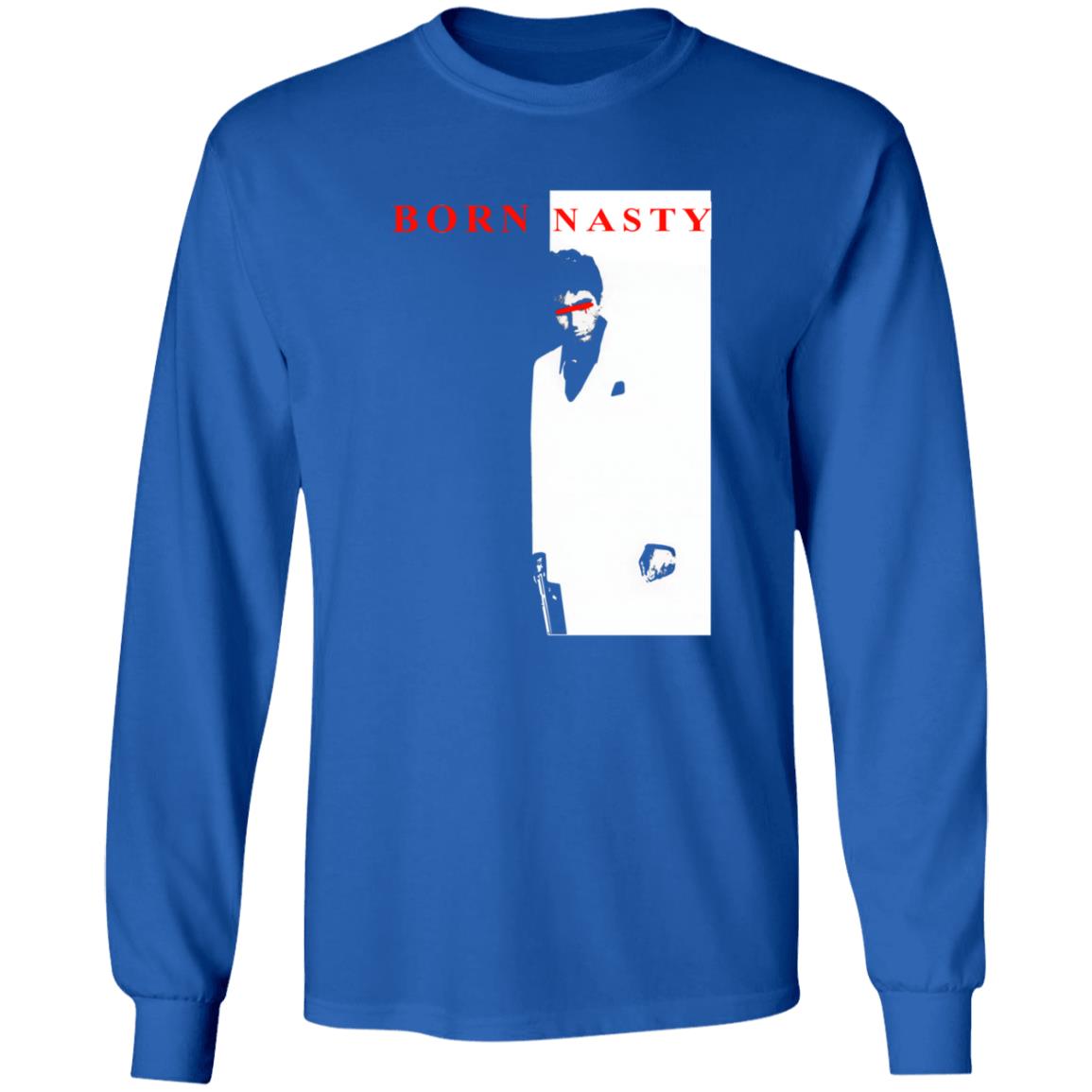 Born Nasty Shirt Bornnasty Merch Welcome 2 The Trenches Black White T-Shirt - Teechipus