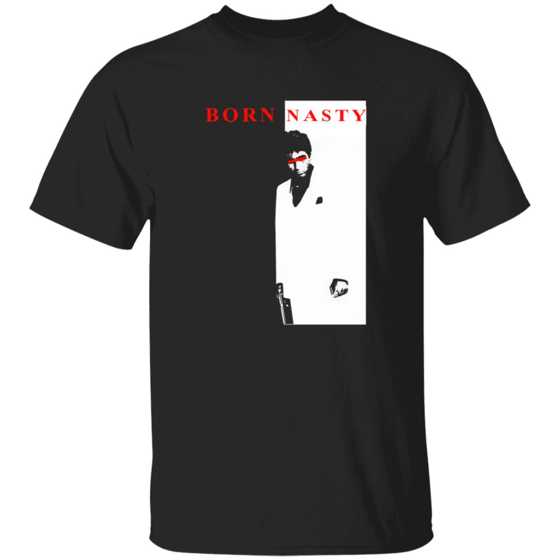 Born Nasty Shirt Bornnasty Merch Welcome 2 The Trenches Black White T-Shirt - Teechipus