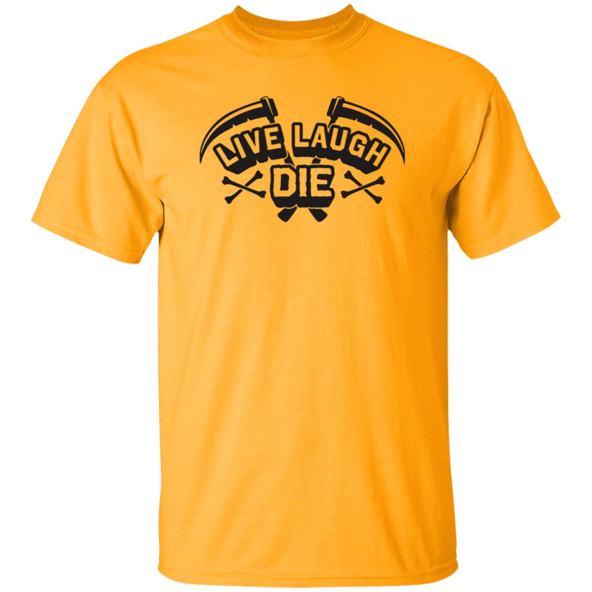 Rosscreations Merch Live Laugh Die Shirt - Teechipus