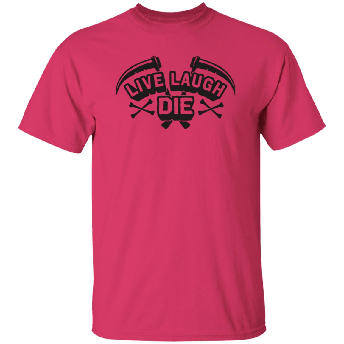 Rosscreations Merch Live Laugh Die Shirt - Teechipus
