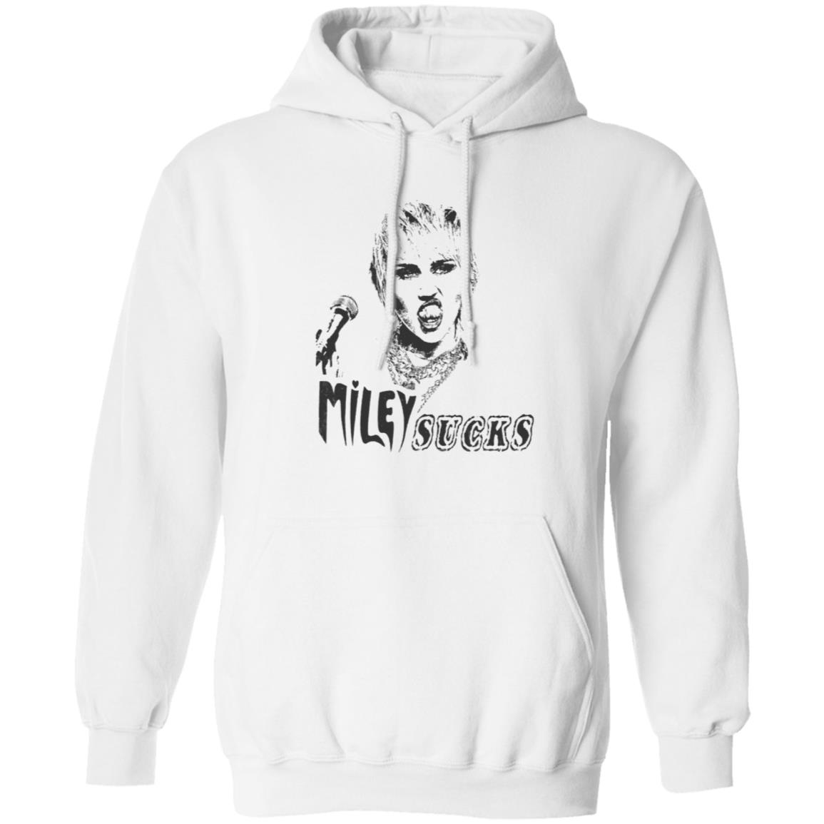 Mileycyrus Merch Miley Ray Cyrus Miley Sucks Shirt - Teechipus