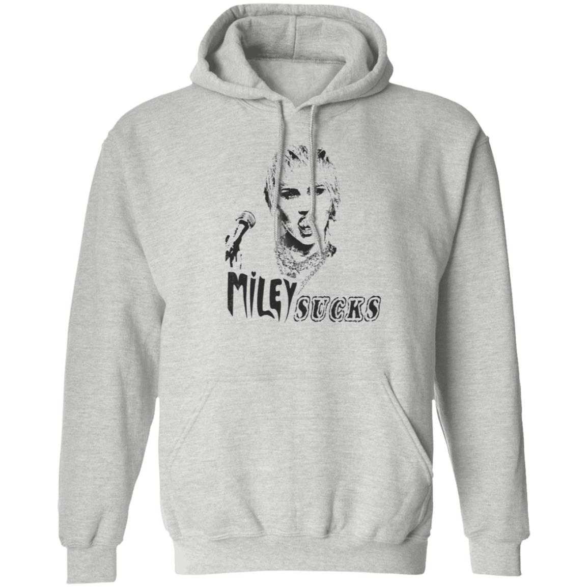 Mileycyrus Merch Miley Ray Cyrus Miley Sucks Shirt - Teechipus