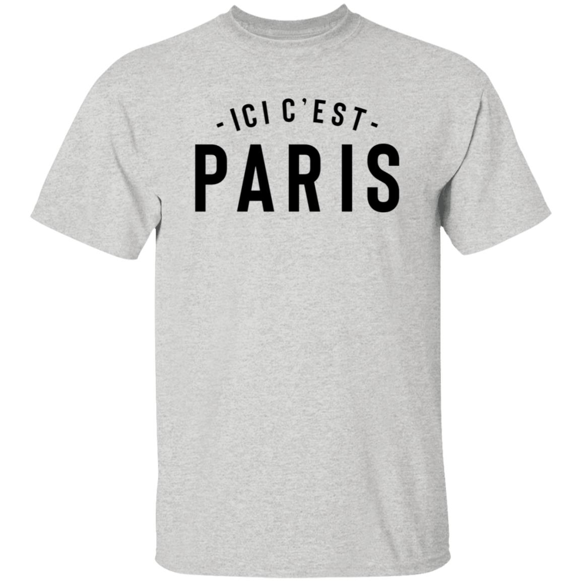 Lionel Messi Ici C'est Paris Shirt Lionel Messi Arrives In Paris Shirt - Teechipus