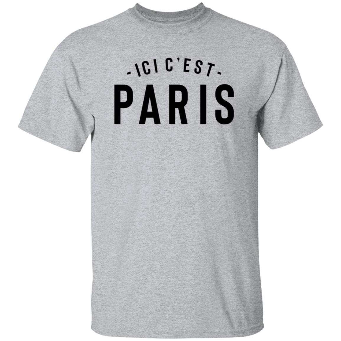 Lionel Messi Ici C'est Paris Shirt Lionel Messi Arrives In Paris Shirt - Teechipus