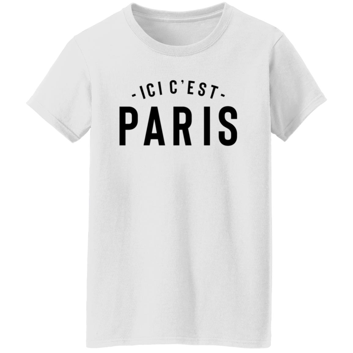 Lionel Messi Ici C'est Paris Shirt Lionel Messi Arrives In Paris Shirt - Teechipus