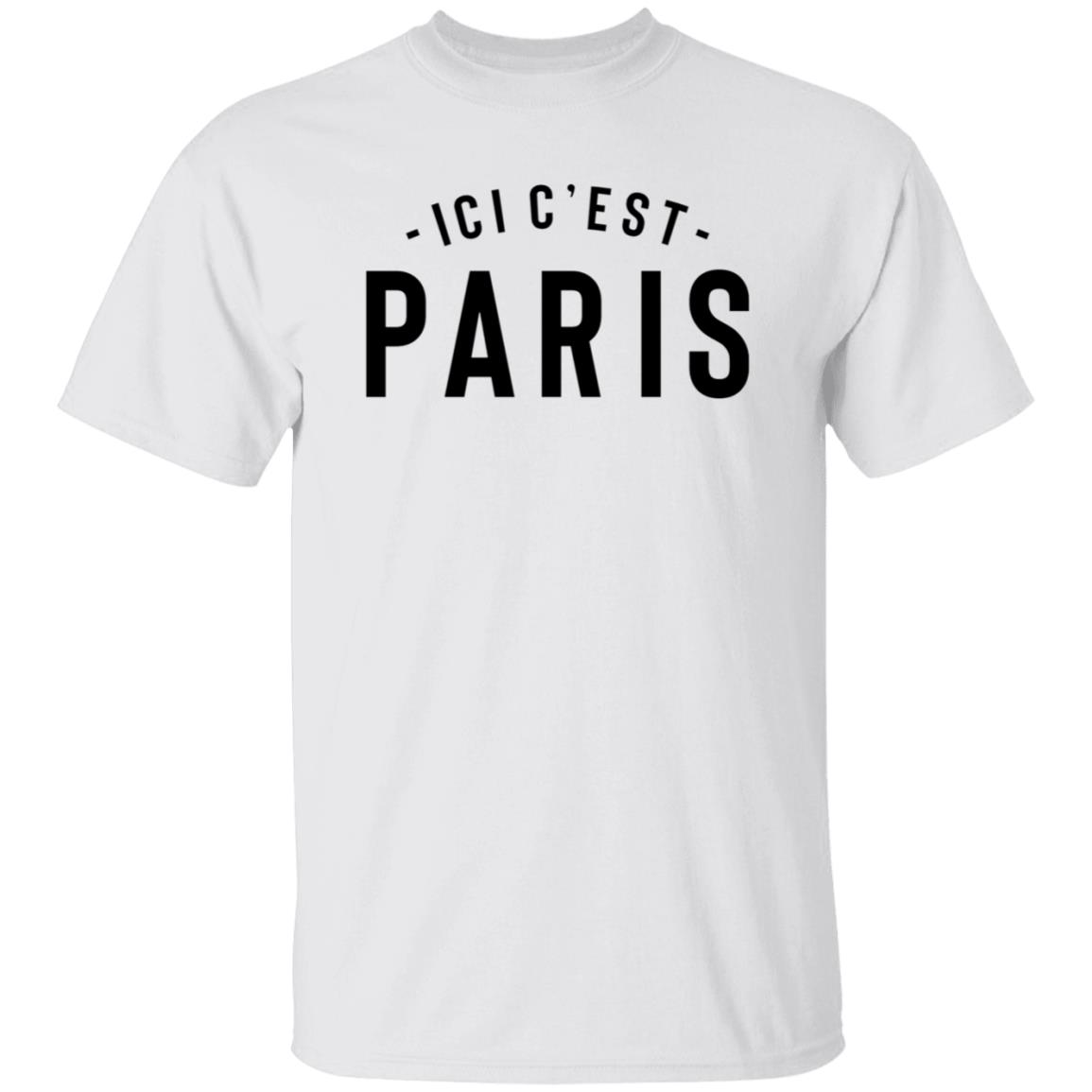 Lionel Messi Ici C'est Paris Shirt Lionel Messi Arrives In Paris Shirt - Teechipus