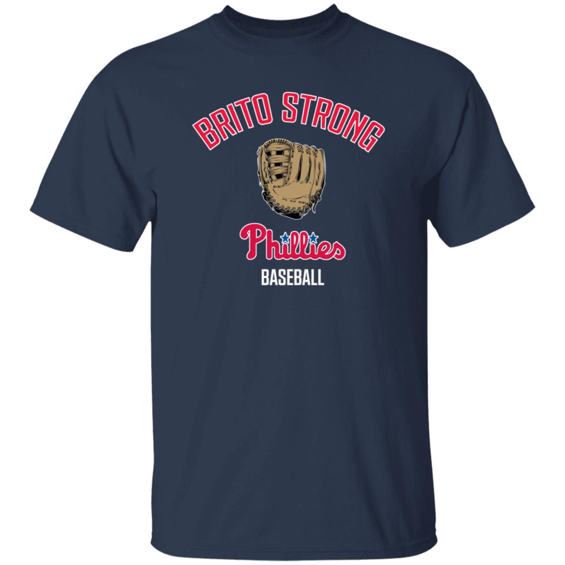 Brito Strong Phillies Baseball T Shirt Daniel Brito Shirt - Teechipus