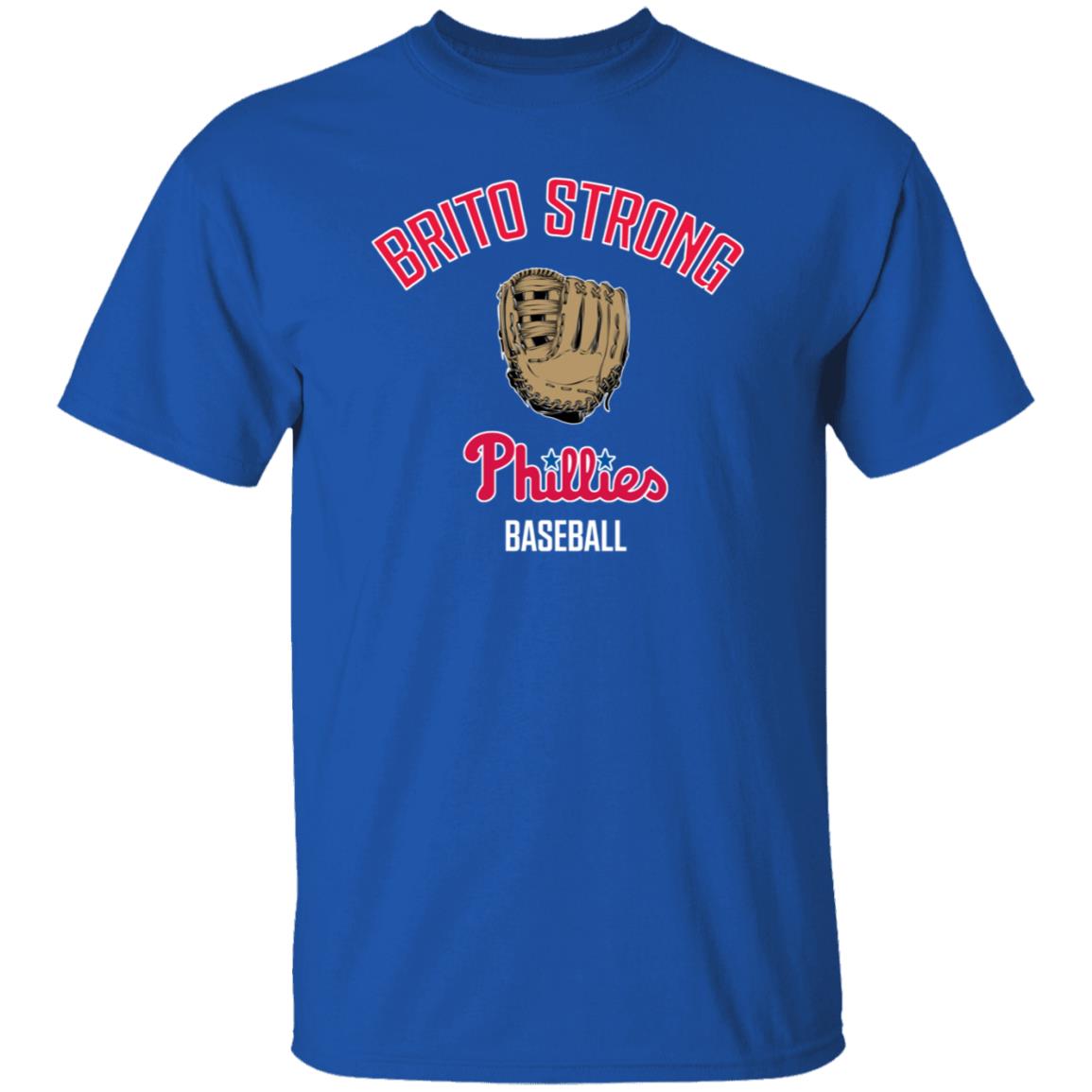 Brito Strong Phillies Baseball T Shirt Daniel Brito Shirt - Teechipus