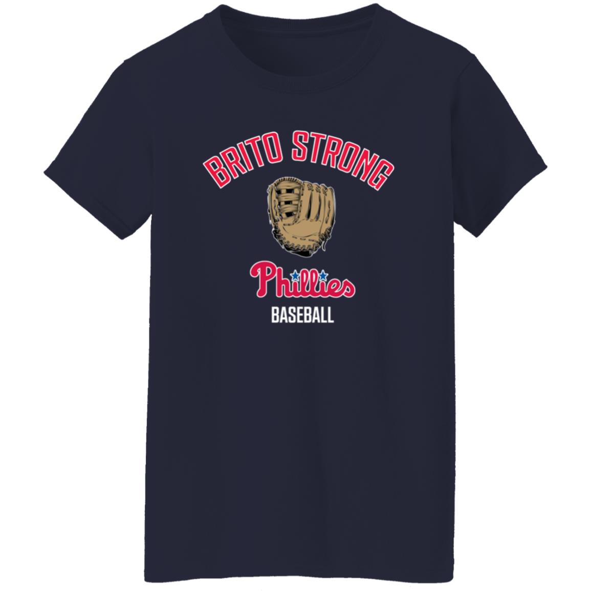 Brito Strong Phillies Baseball T Shirt Daniel Brito Shirt - Teechipus