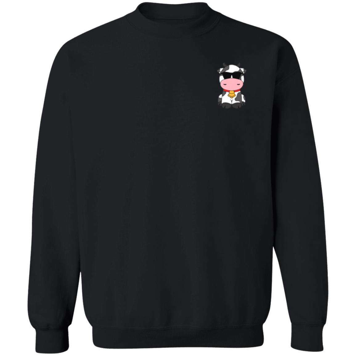 Gardens Merch Fg Moo Embroidered Cow Shirt - Teechipus