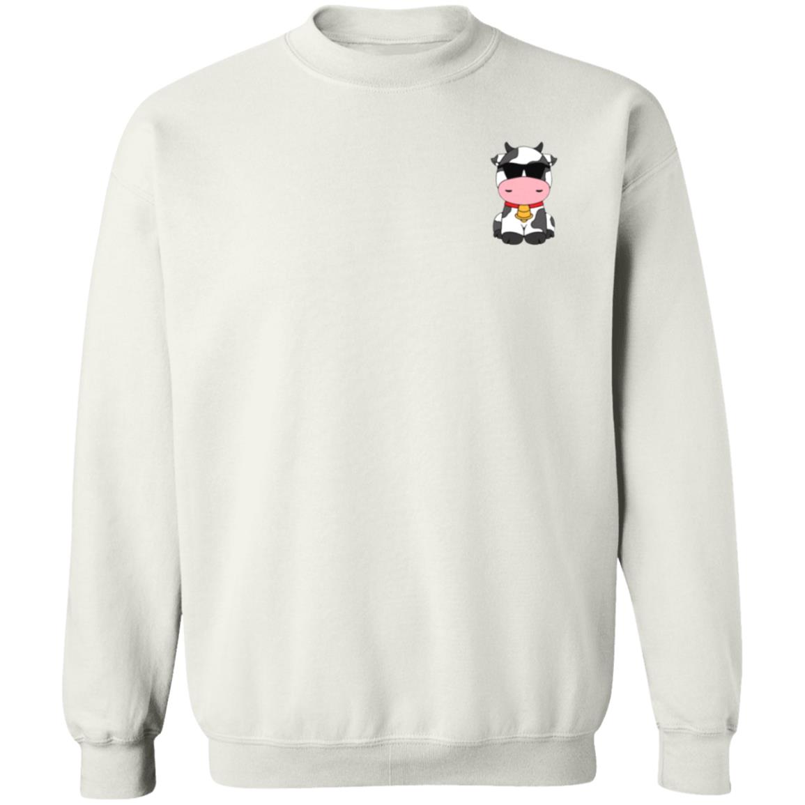 Gardens Merch Fg Moo Embroidered Cow Shirt - Teechipus