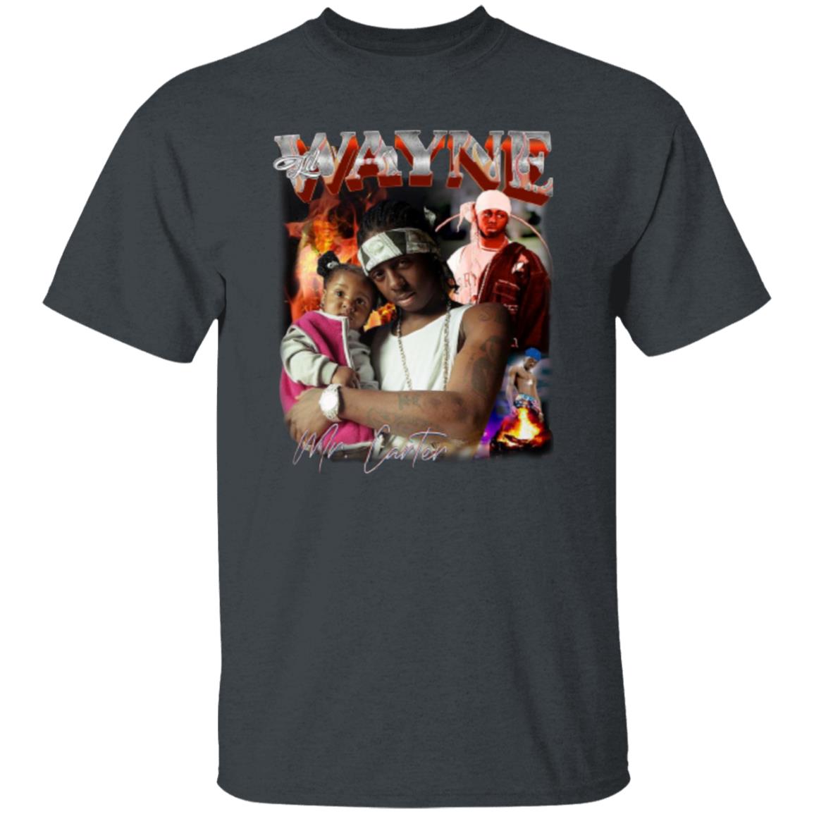 Lil Wayne Print T-Shirt - Teechipus
