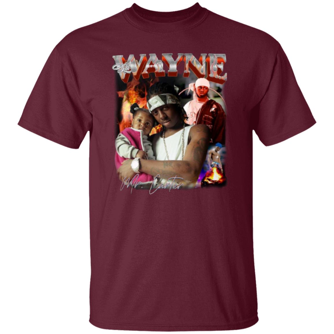 Lil Wayne Print T-Shirt - Teechipus