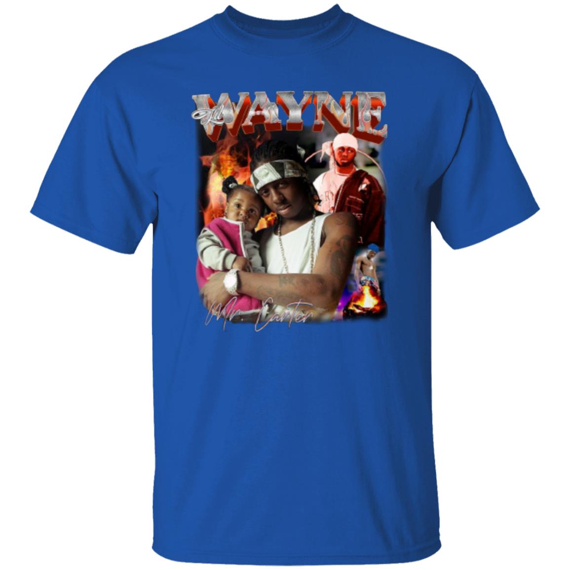 Lil Wayne Print T-Shirt - Teechipus